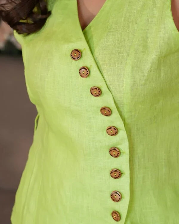 Jade Linen Co-Ord Set