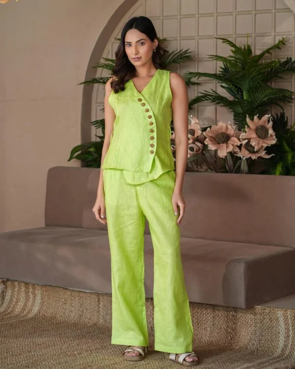 Jade Linen Co-Ord Set