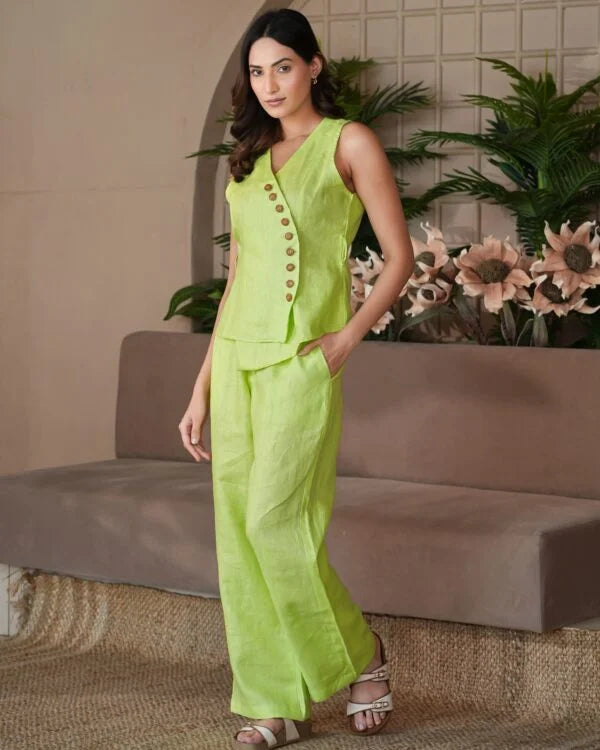 Jade Linen Co-Ord Set