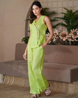 Jade Linen Co-Ord Set