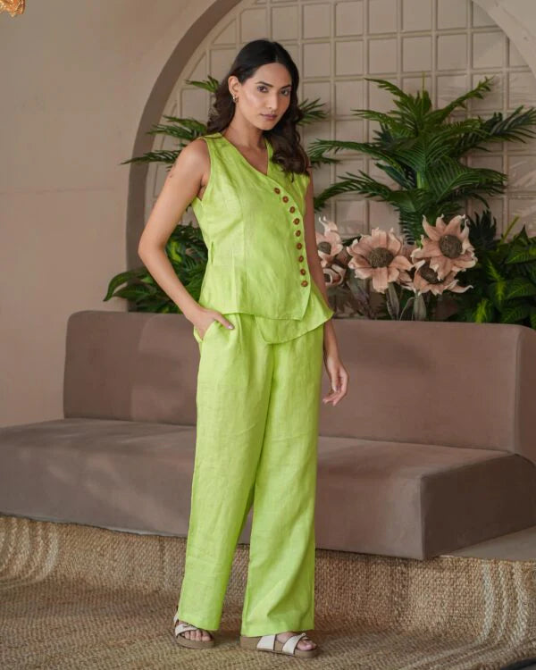 Jade Linen Co-Ord Set