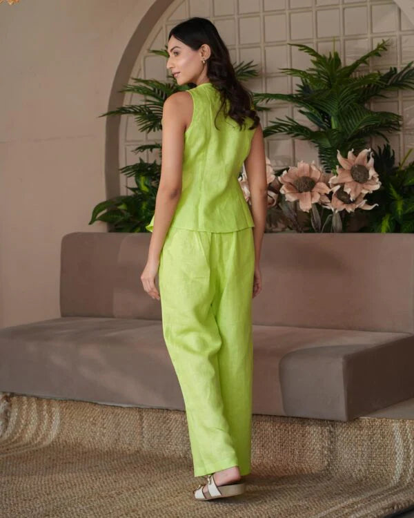 Jade Linen Co-Ord Set