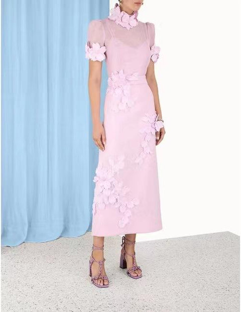 Floral Drama Two Piece Set