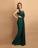 Chanda Blouse & Dupatta Ensemble