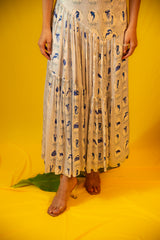 Marine Printed Soft Sculpture Dress