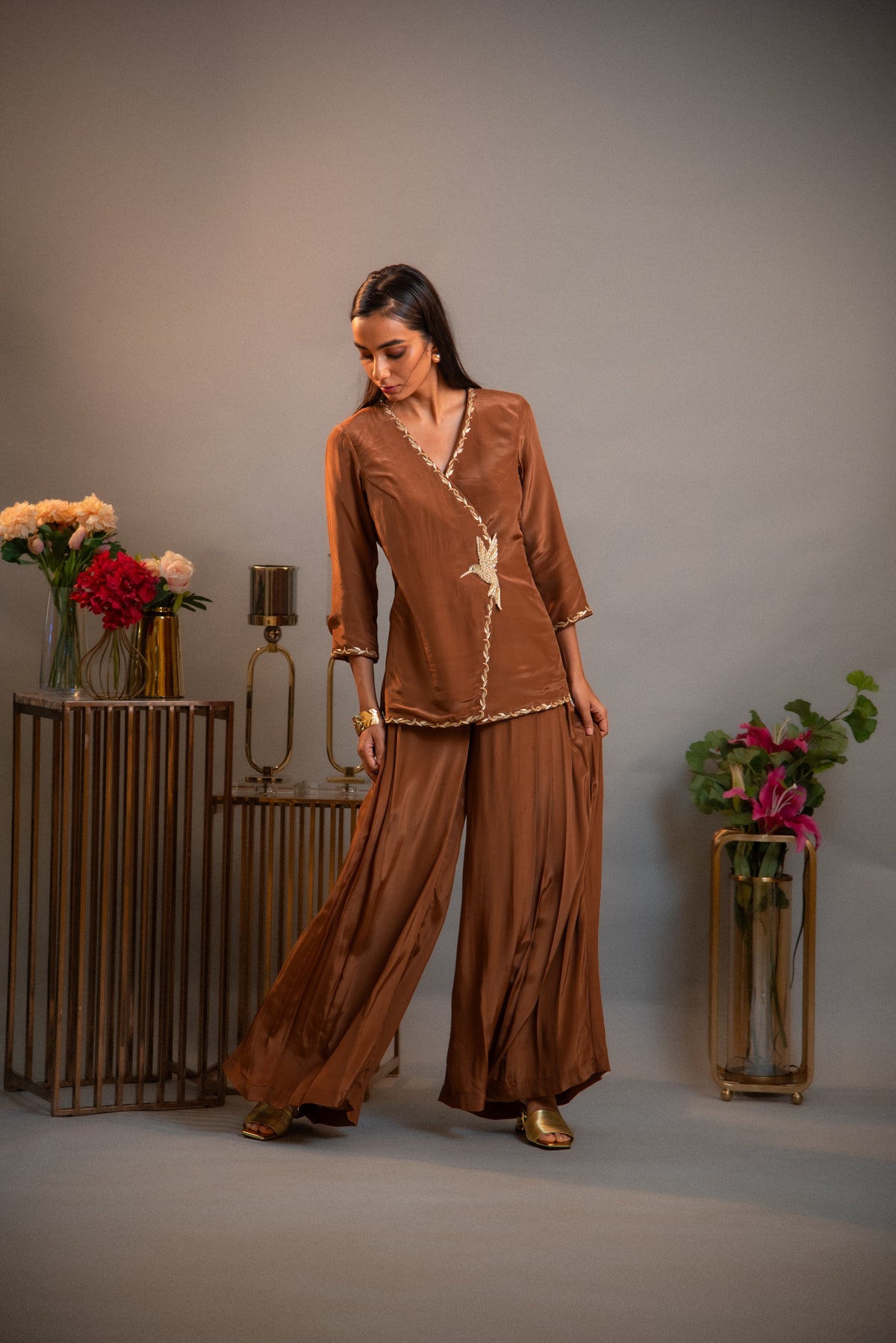 Kingfisher Embroidered Co-ord Set