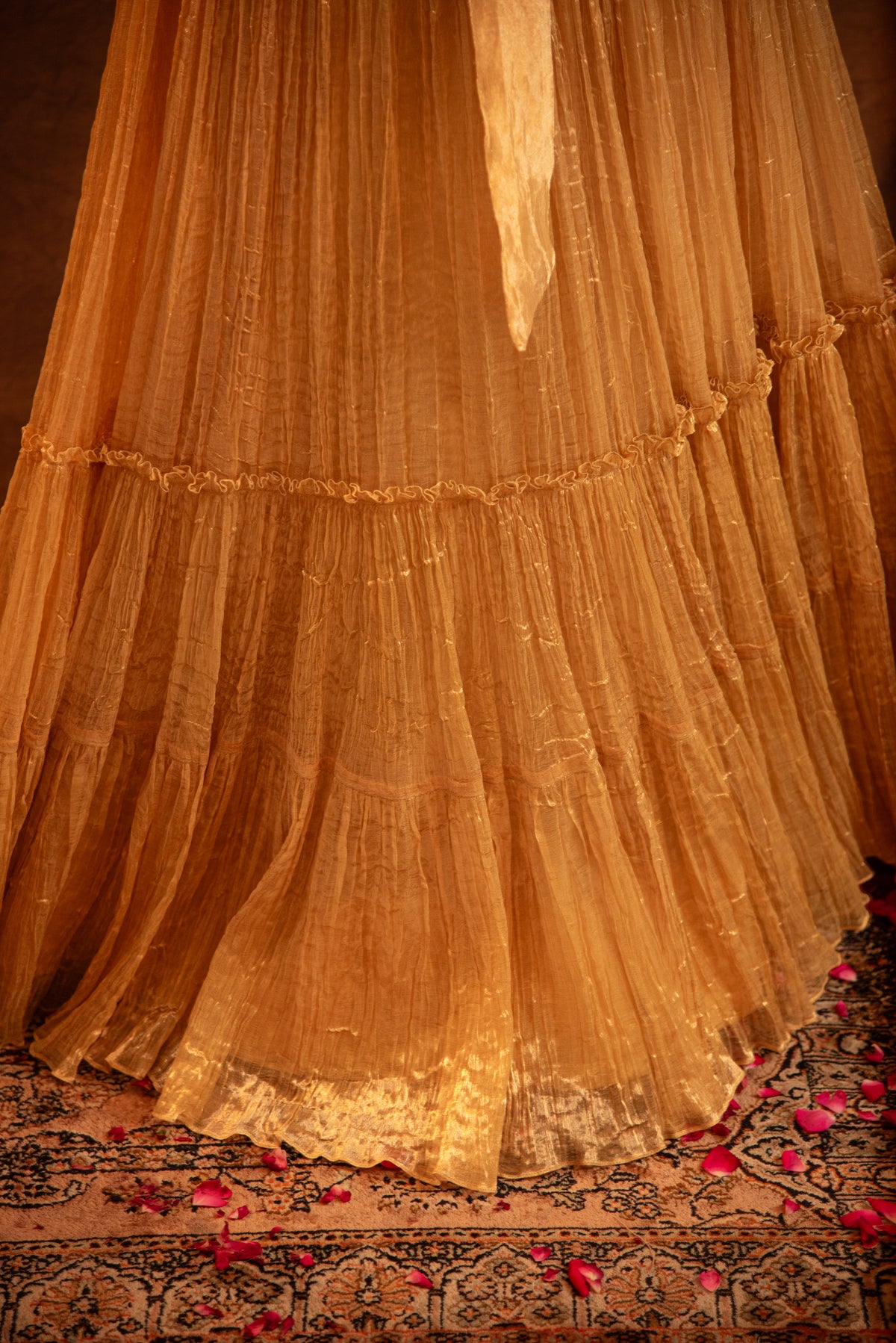 Chic Embroidered Blouse & Skirt Set