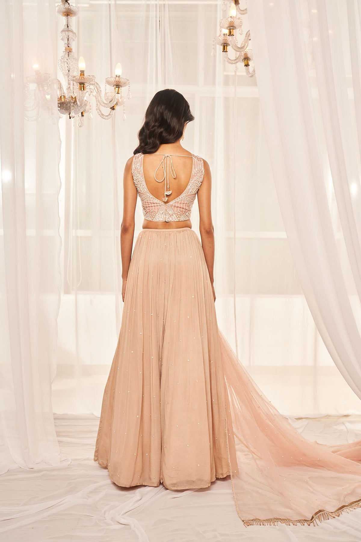 Blush Pink Lehenga Set