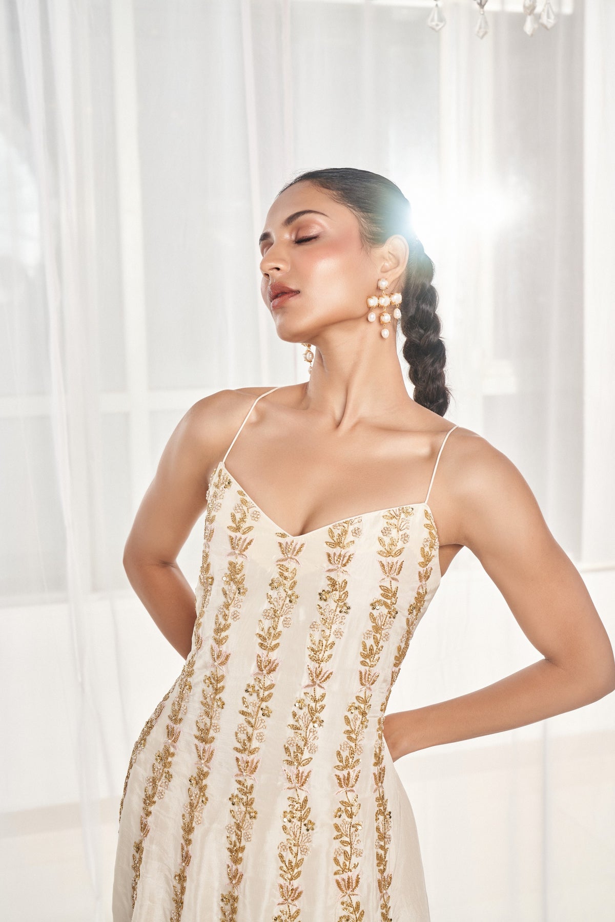 Ivory Kalidar Set