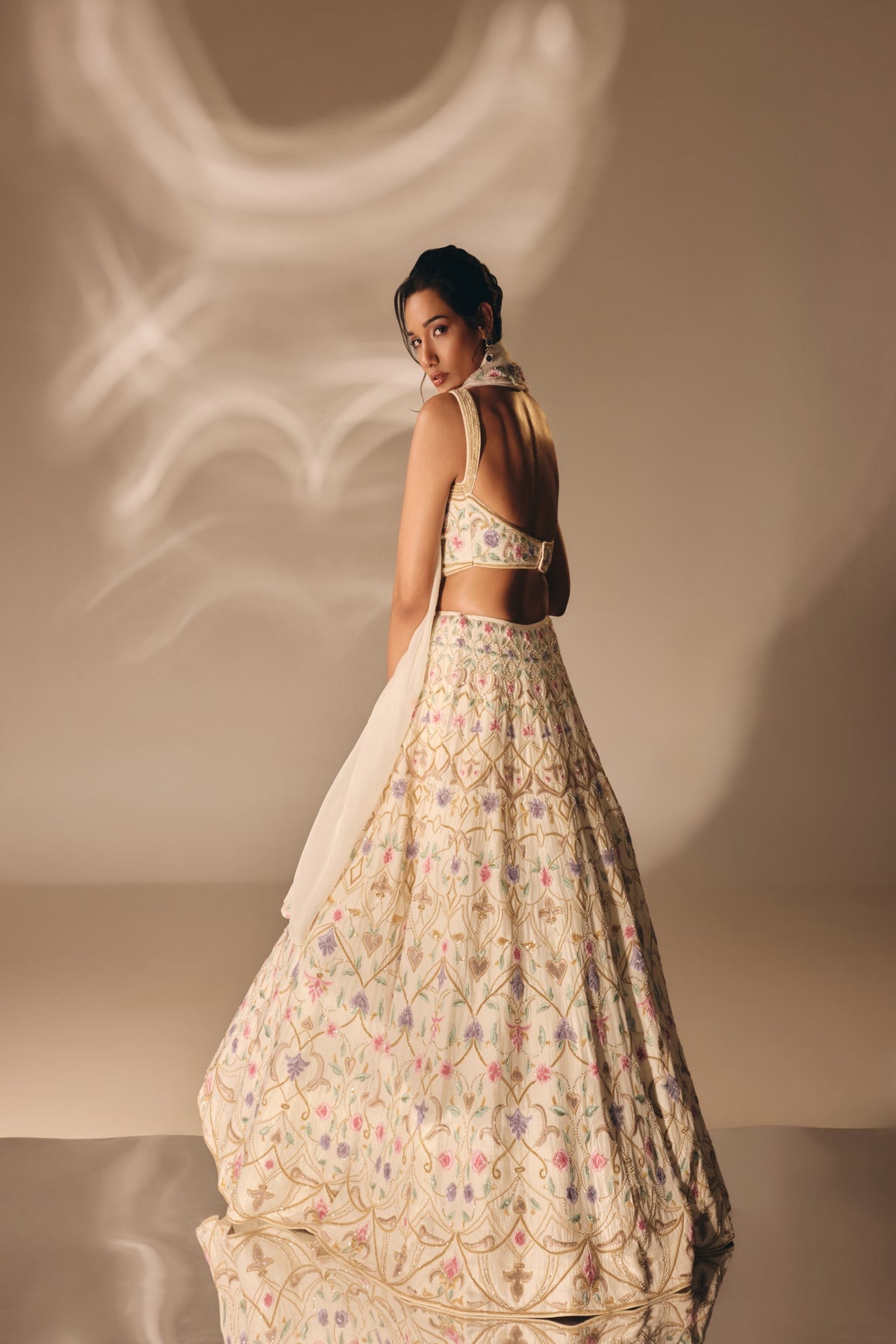 Ivory Bridal Lehenga Set