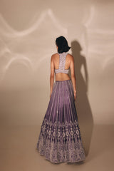 Purple Lehenga Set