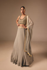 Light Green Lehenga Set