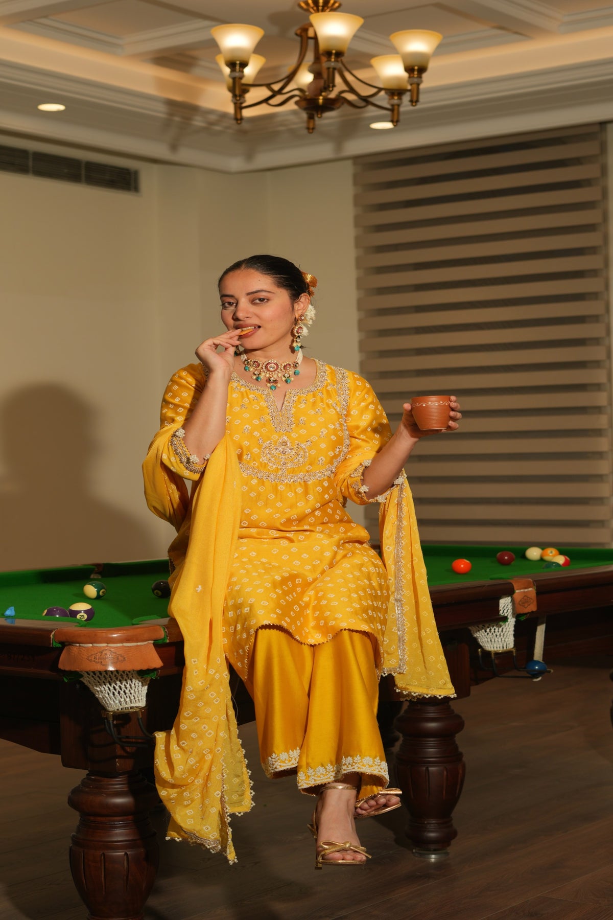Marigold Kurta Set