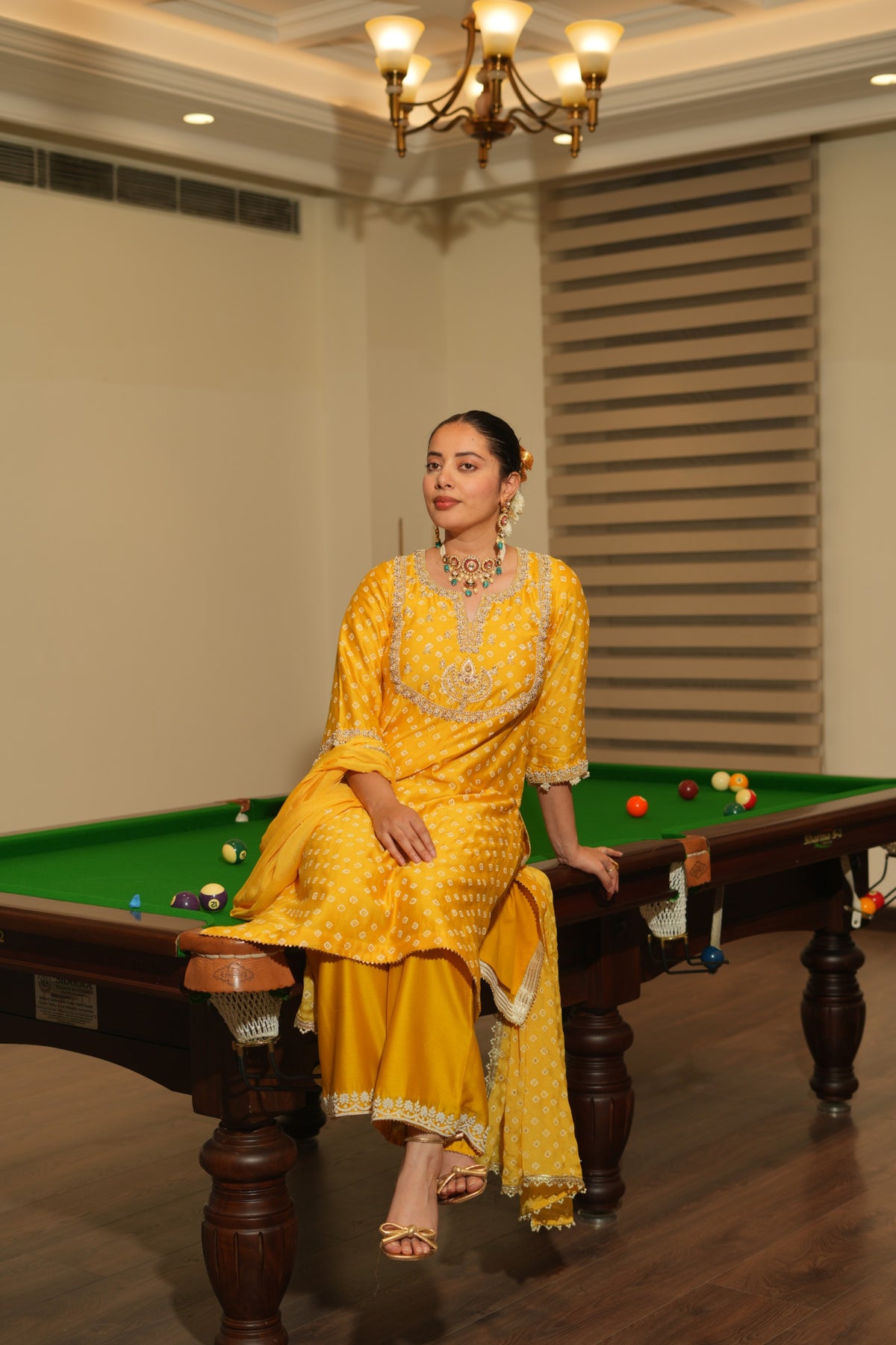 Marigold Kurta Set