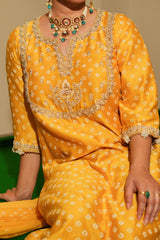 Marigold Kurta Set