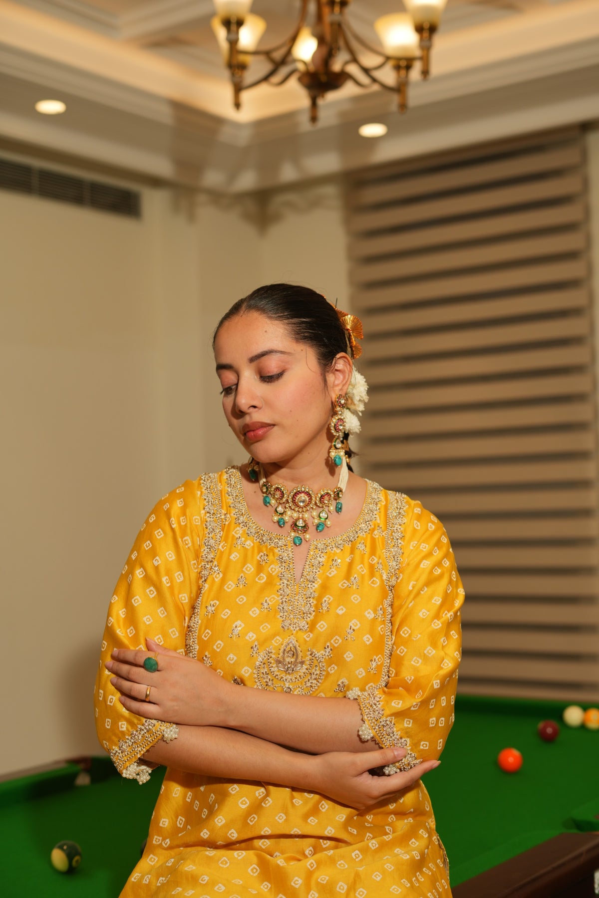 Marigold Kurta Set