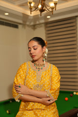 Marigold Kurta Set