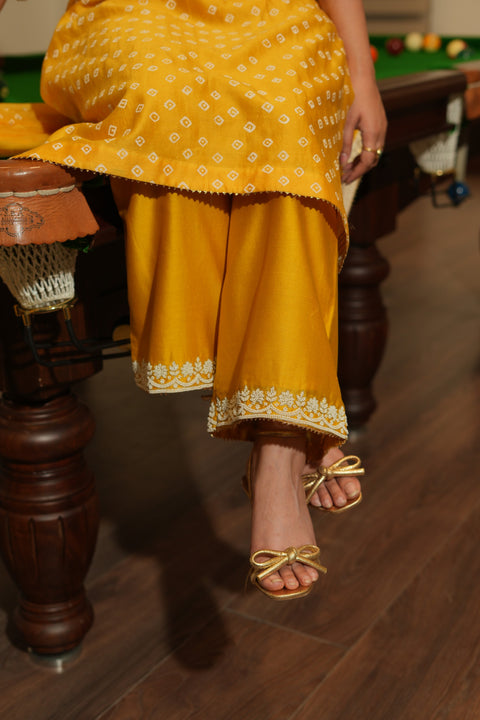 Marigold Kurta Set