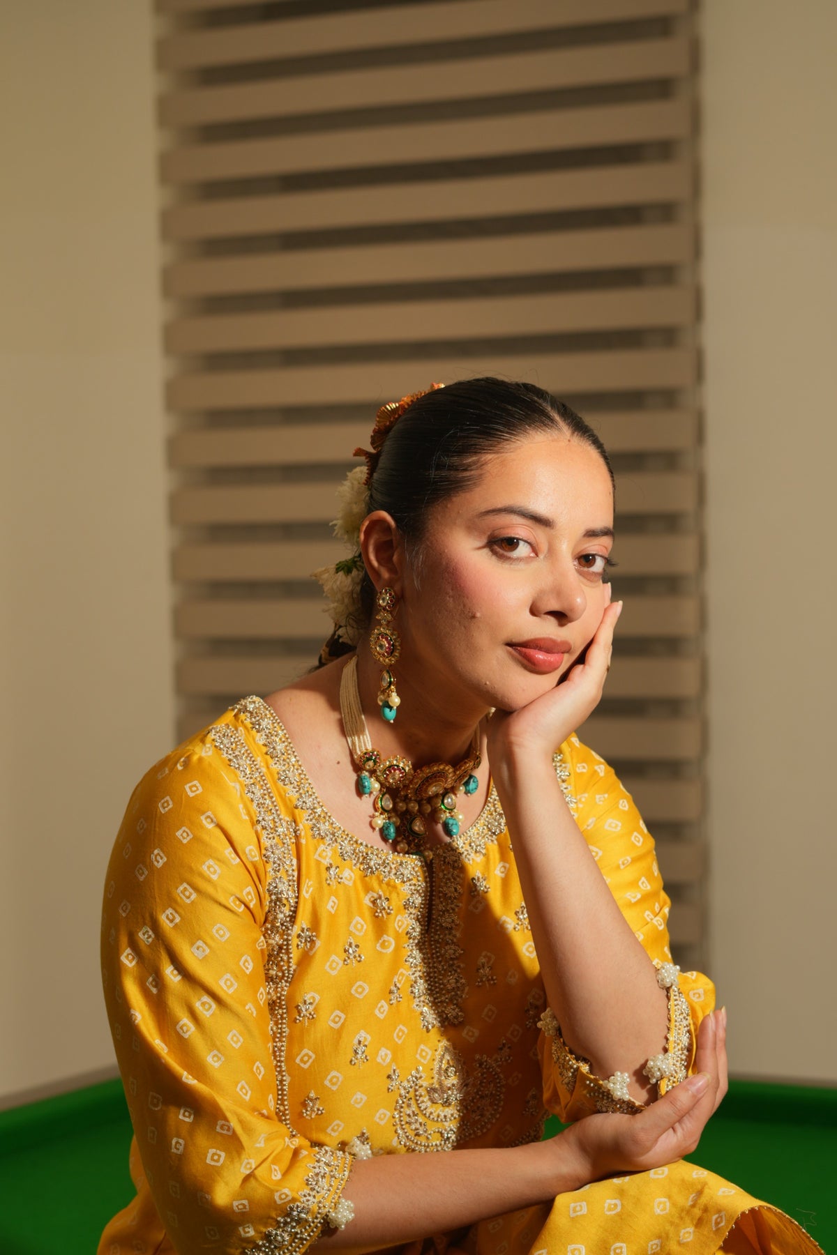 Marigold Kurta Set