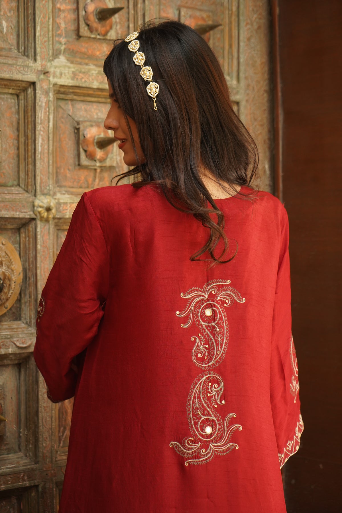 Cherry Mint Kurta Set