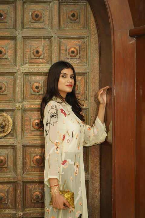 Metamorphosis Long Shirt Set