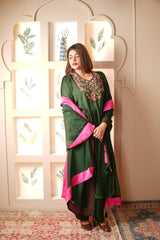 Gulbahar Floral Embroidered Kurta Set