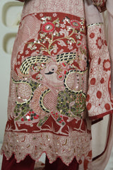 Gulkand Nayika Kalamkari Embroidered Kurta Set