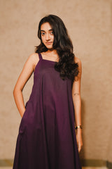 DUSKY BERRY DRESS