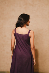DUSKY BERRY DRESS