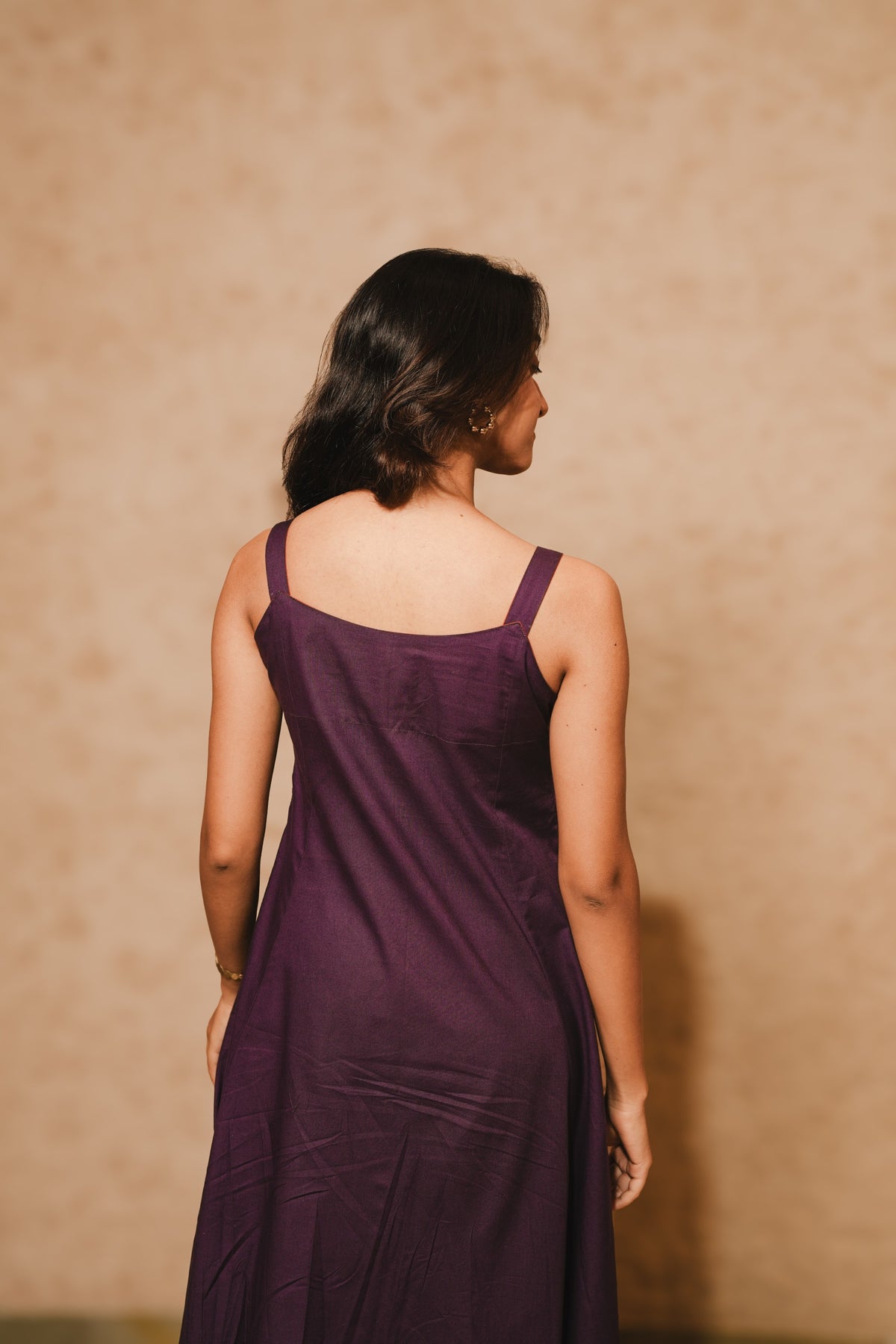 DUSKY BERRY DRESS