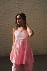 BLUSH LINEN CO-ORDS