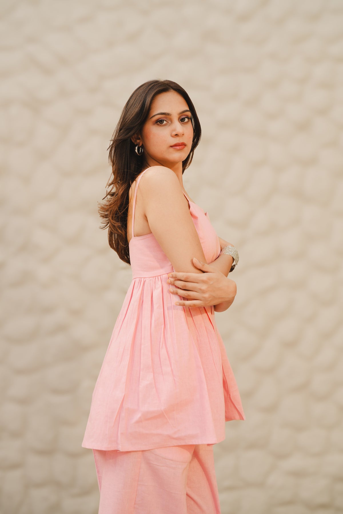 BLUSH LINEN CO-ORDS