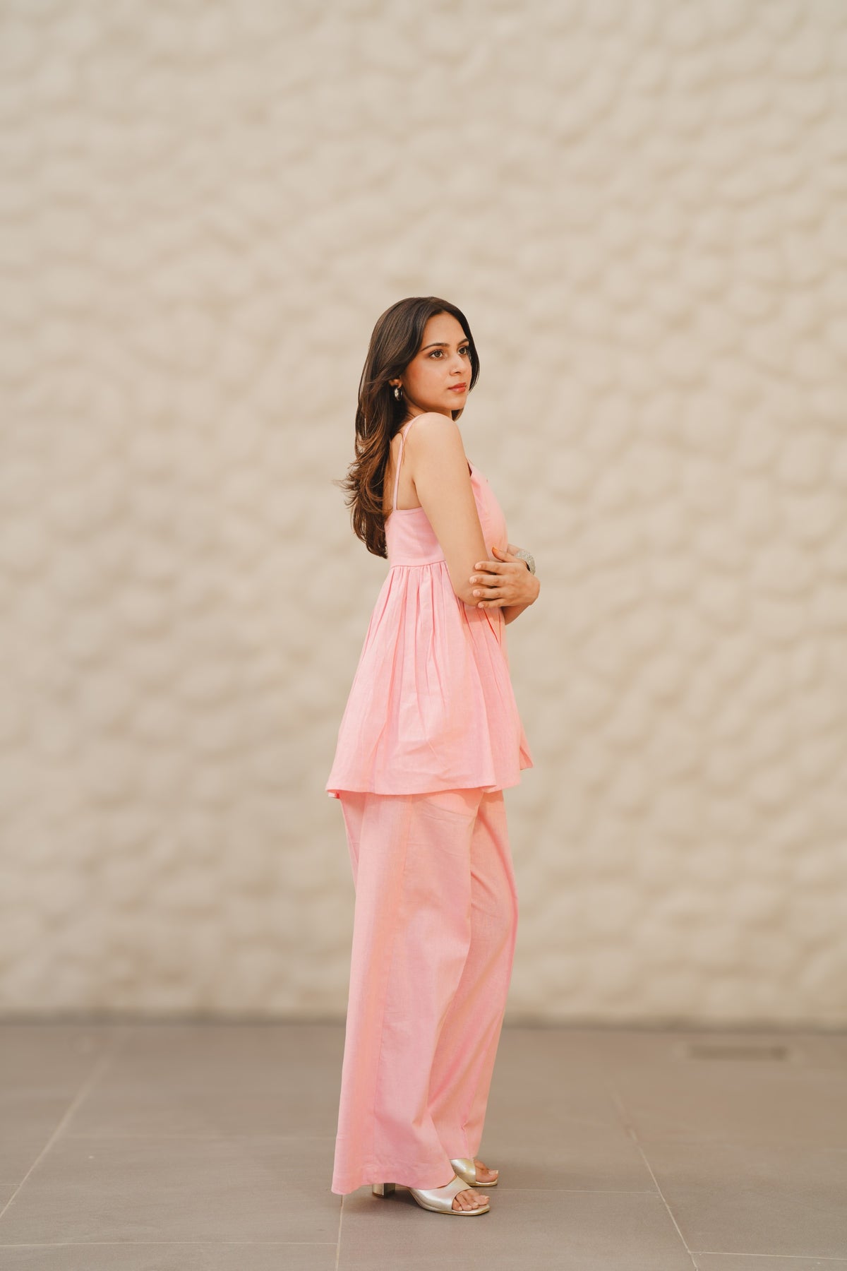 BLUSH LINEN CO-ORDS