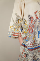 Neel Kesar Short Kurta Set