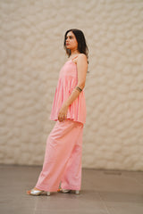 BLUSH LINEN CO-ORDS