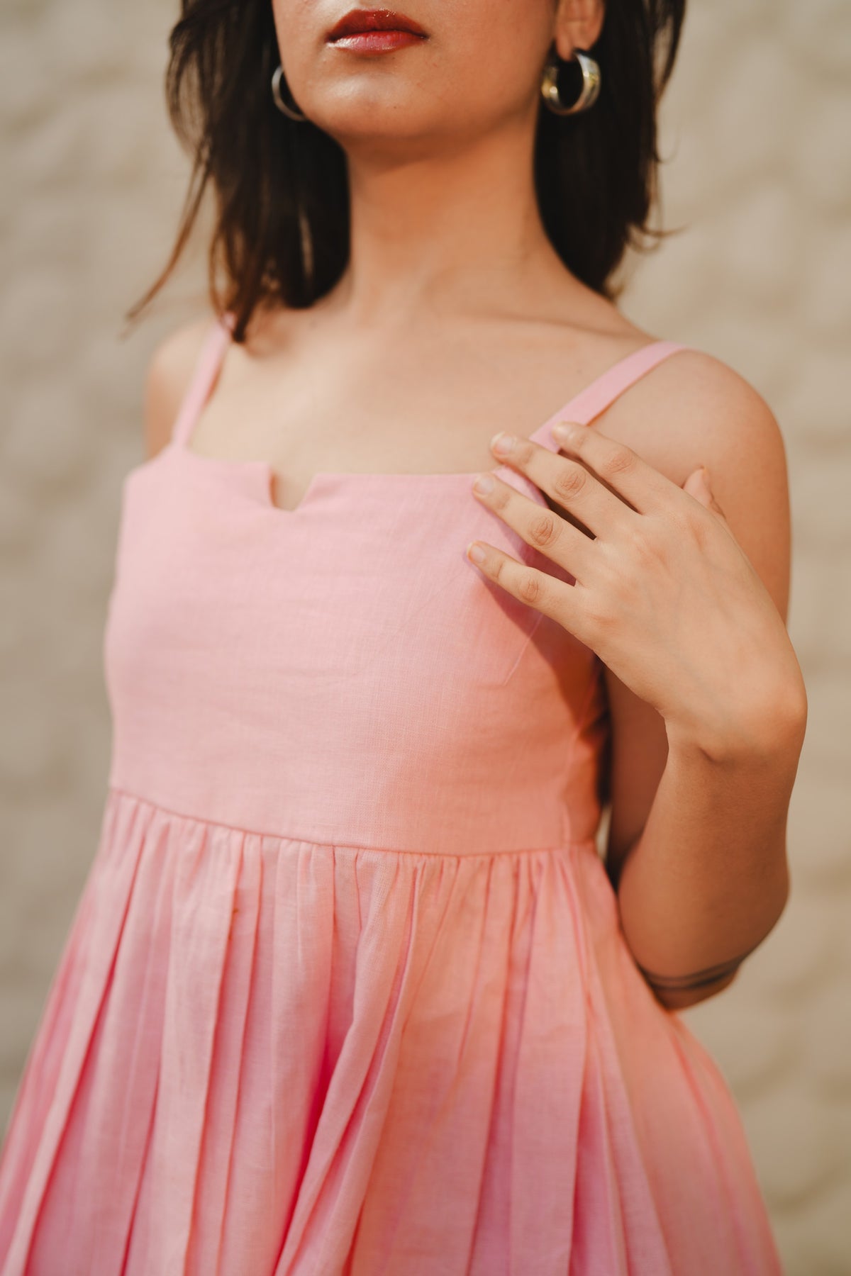 BLUSH LINEN CO-ORDS