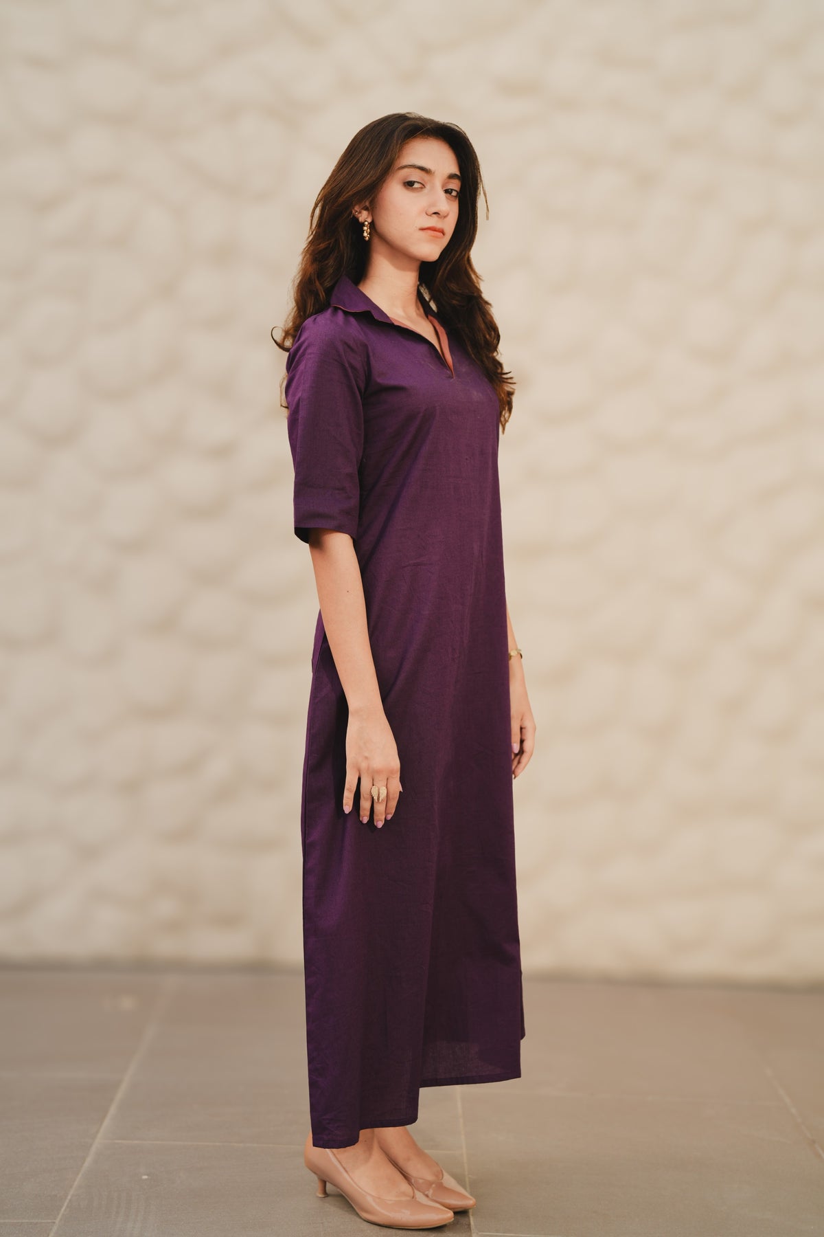 MOONWINE SHIRT DRESS