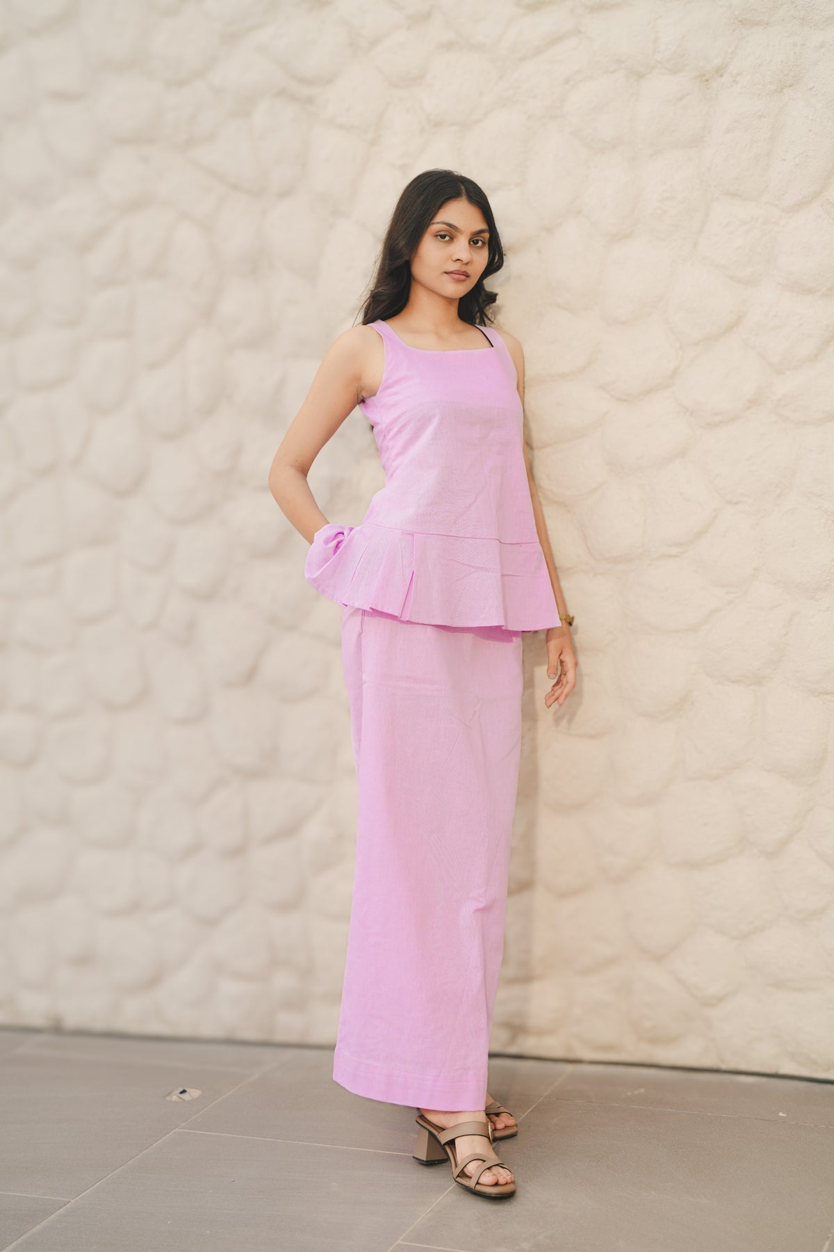 LILAC BLOSSOM SKIRT SET
