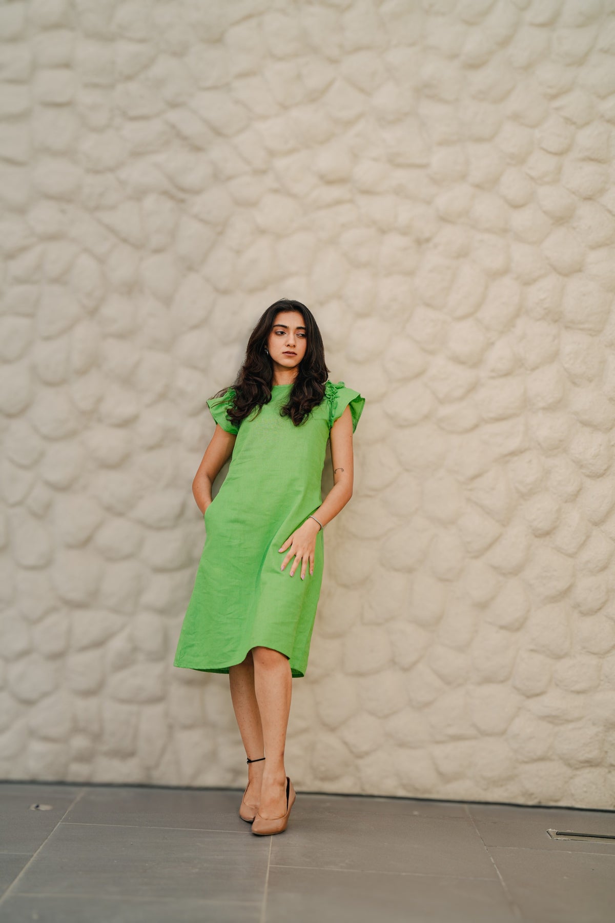 JASMINE LINEN DRESS