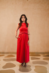 PEONIE LINEN DRESS