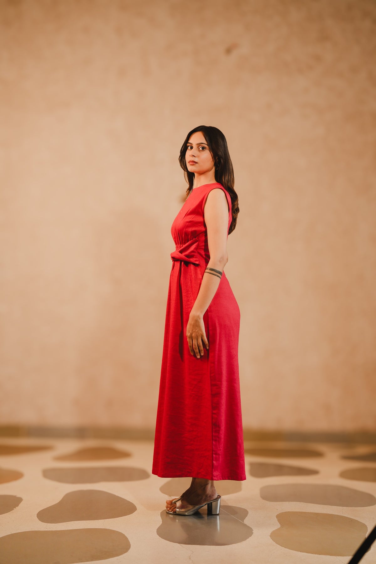PEONIE LINEN DRESS