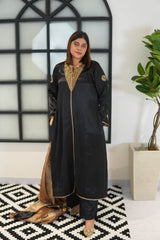 Noor-E-Shaam Mashru Silk Kurta Set