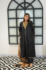 Noor-E-Shaam Mashru Silk Kurta Set