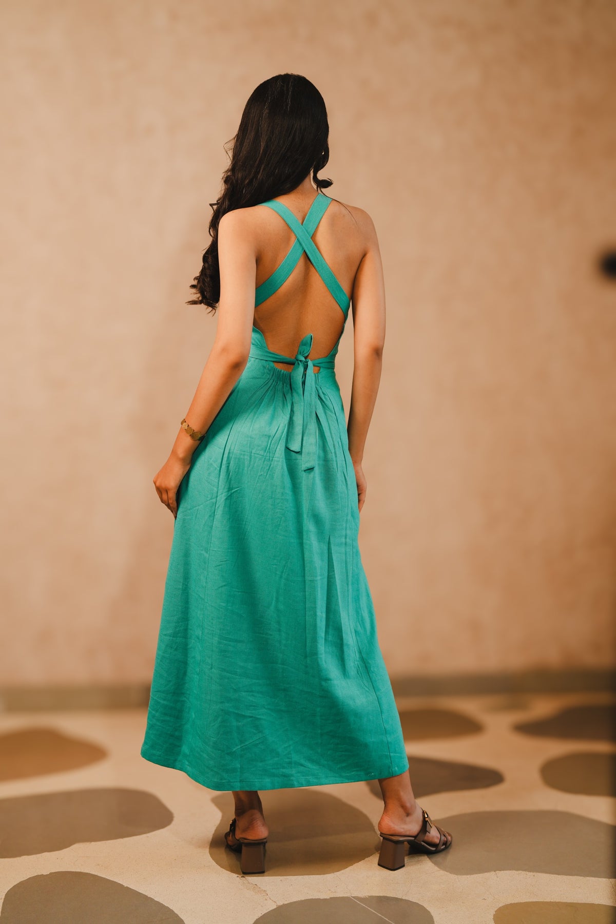 LILY LINEN DRESS