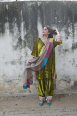 Khaas Dhoop Velvet Suit