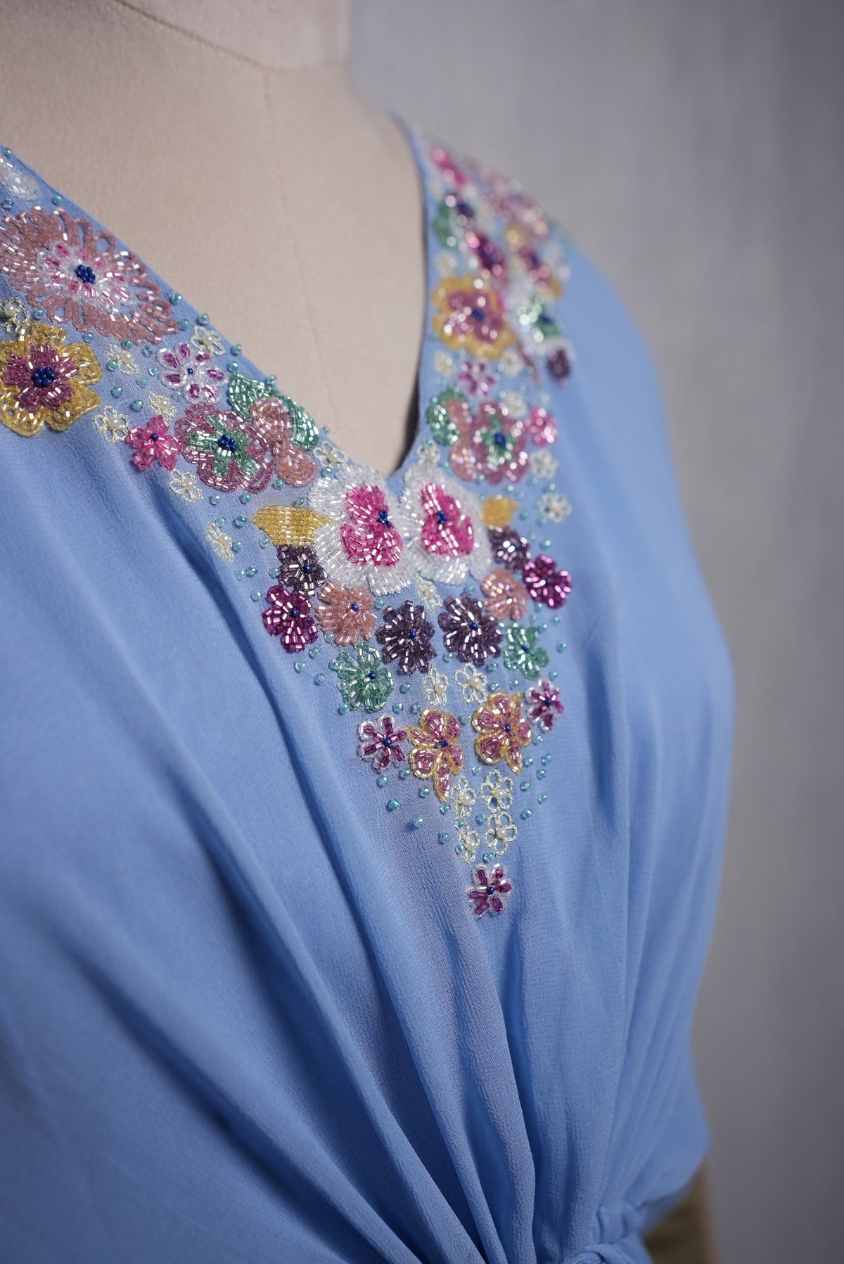 Georgette With Lining Kaftan