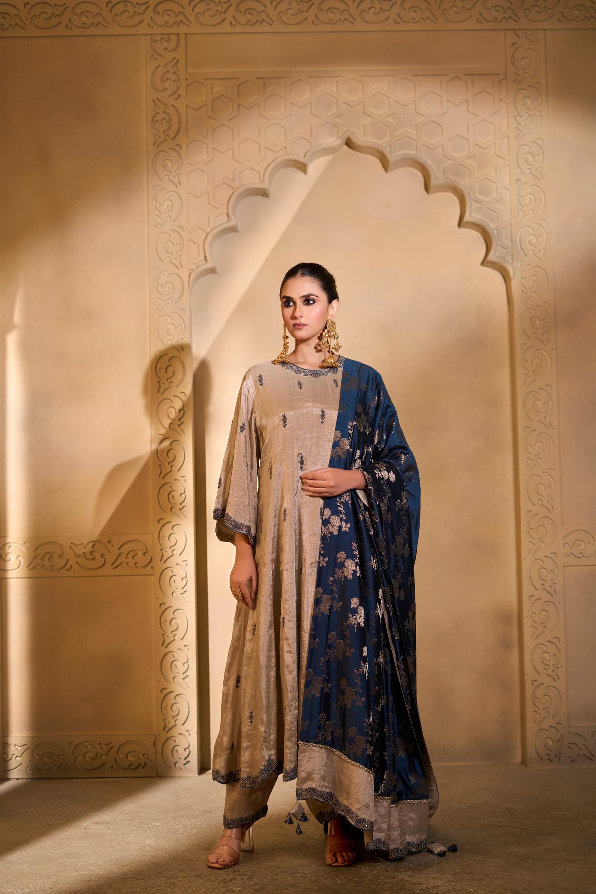 Moonlit Pishwas (Anarkali)