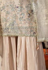 Royal Beige Gharara Set