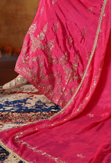 Glamourous Pink Anarkali Set