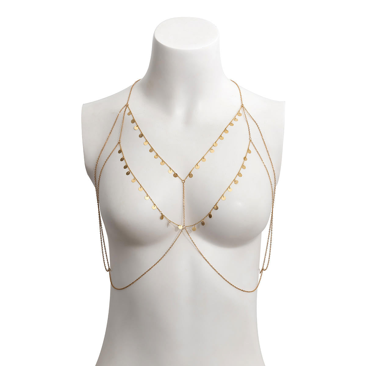 Sequined Fringe Bodychain